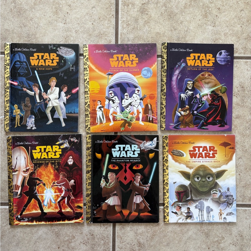 Star Wars Little Golden Books Collection
